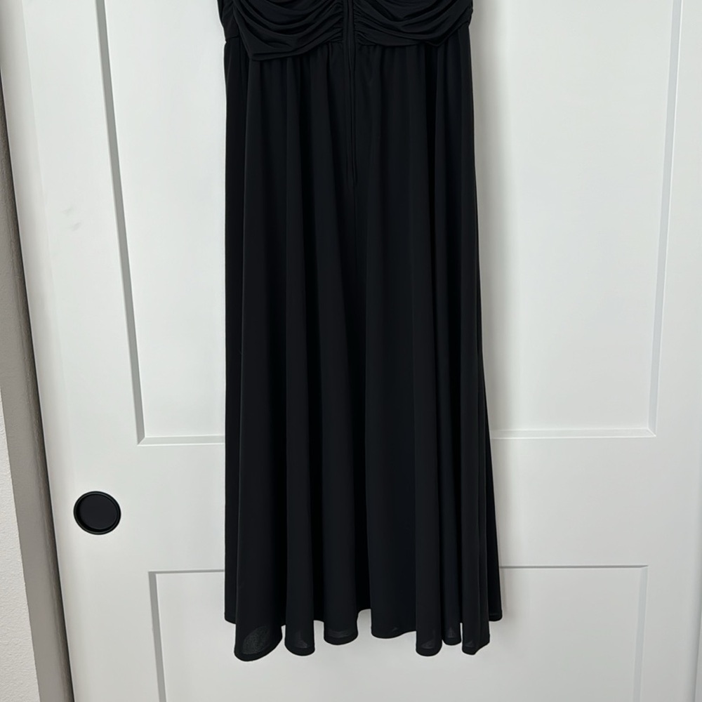 Vintage 70s Rhinestone Strap Dress - Picture 9 of 14